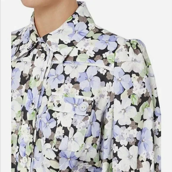 NWOT zimmermann ninety-six shirt dress - Picture 6 of 15